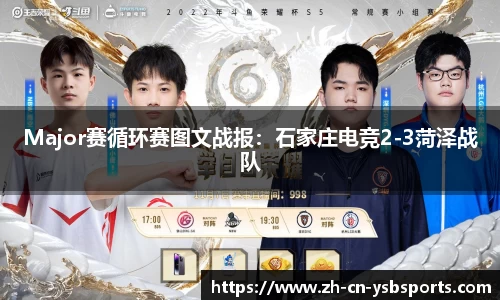 Major赛循环赛图文战报:石家庄电竞2-3菏泽战队